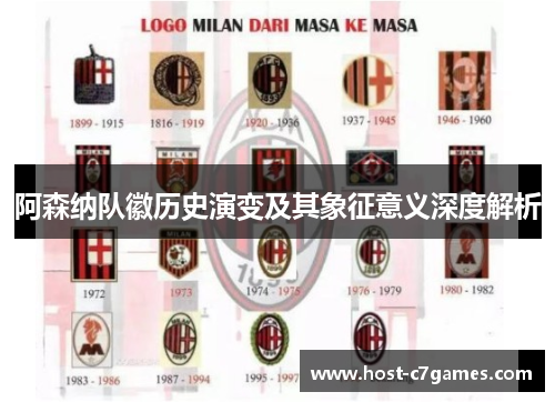 阿森纳队徽历史演变及其象征意义深度解析